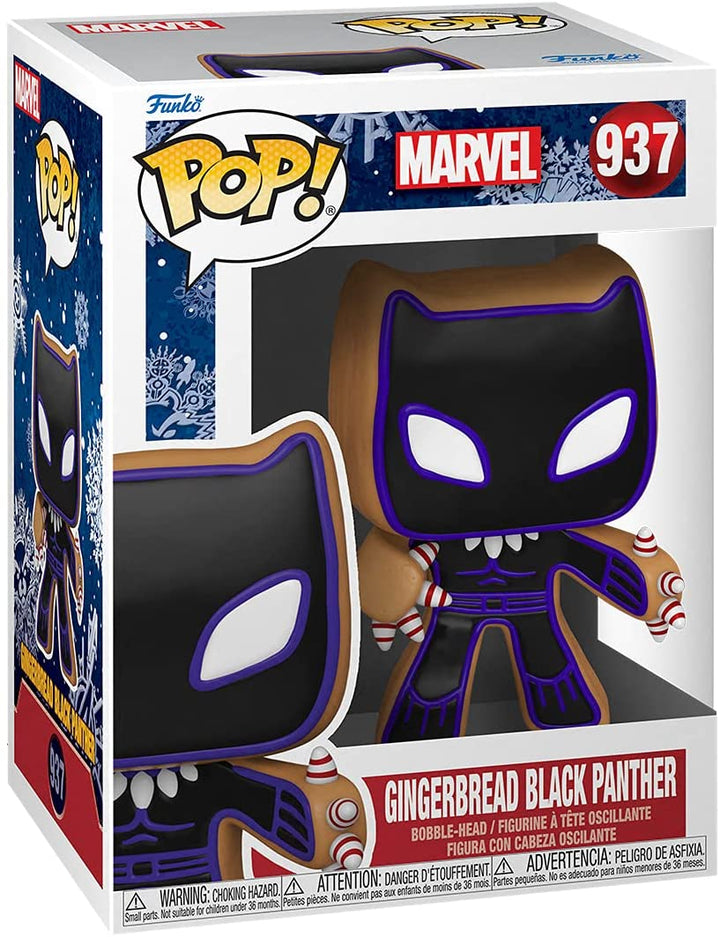 Marvel Gingerbread Black Panther Funko 50662 Pop! Vinyl Nr. 937