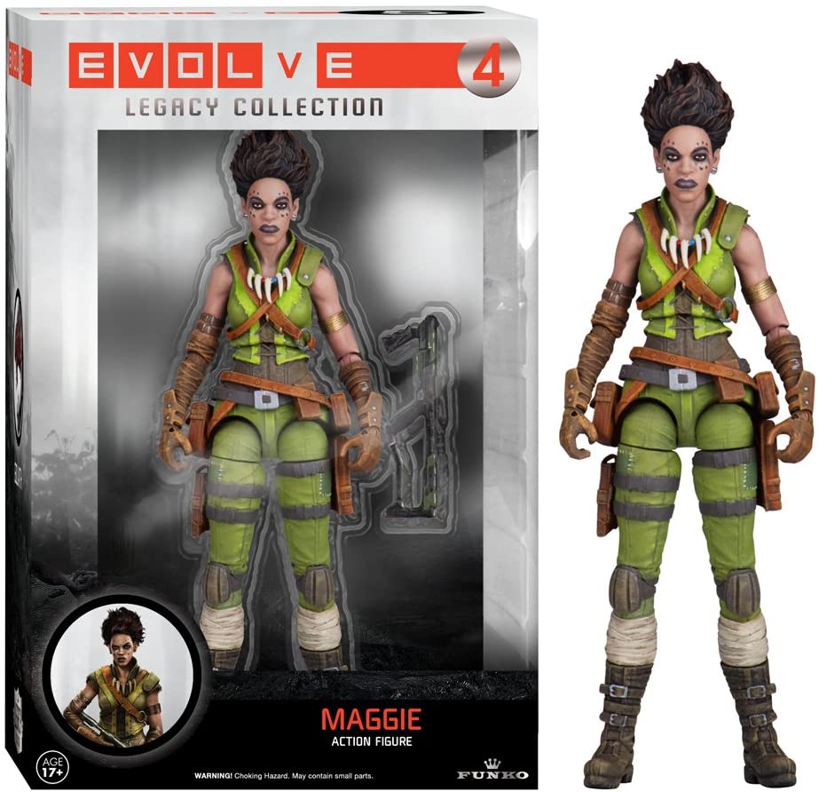 Evolve Maggie Legacy Sammel-Actionfigur