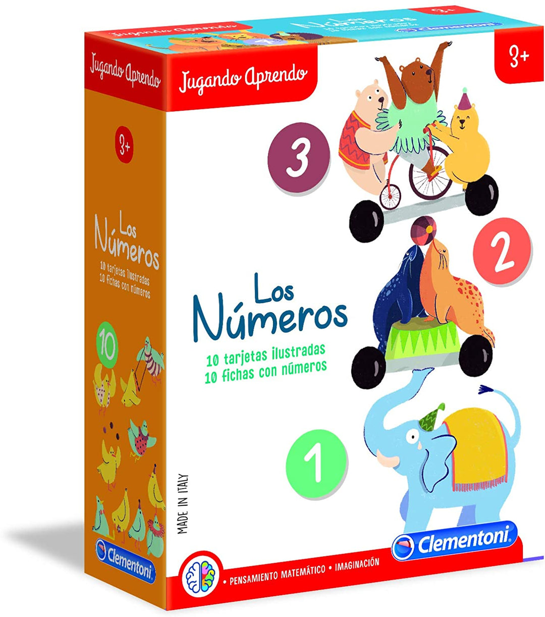 Clementoni 55303 Los Nmeros Game, Multicoloured