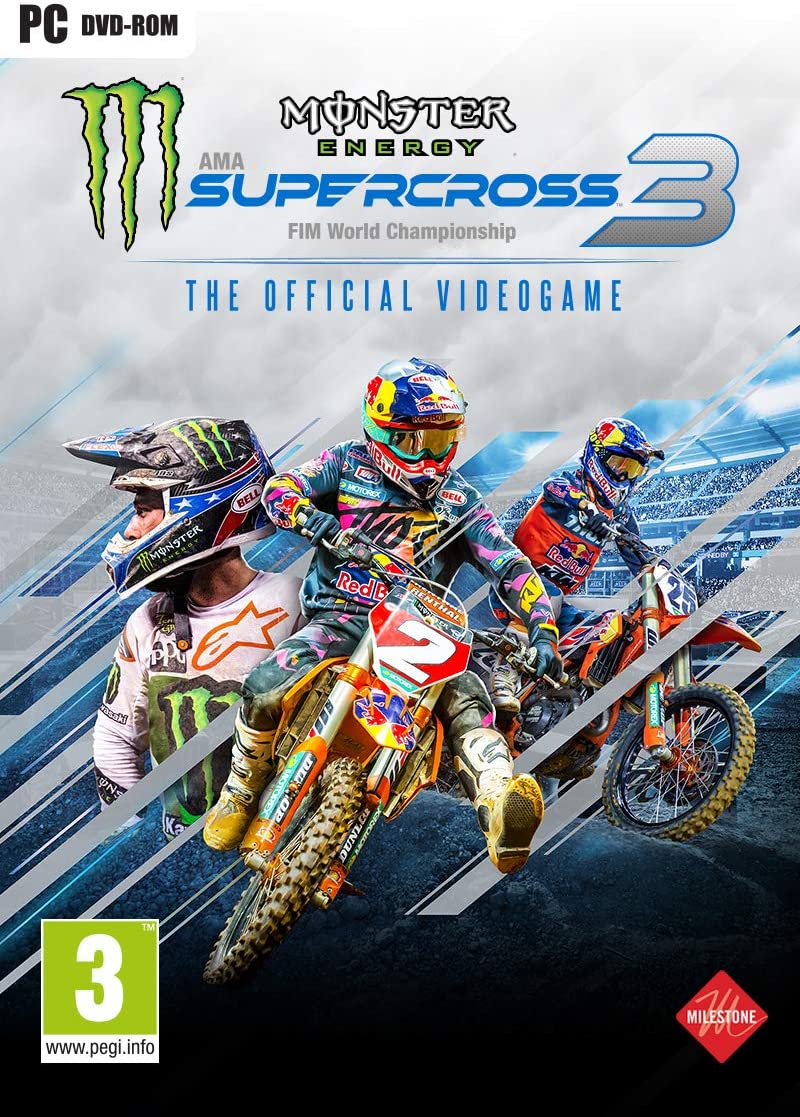 Monster Energy Supercross 3 PC-DVD