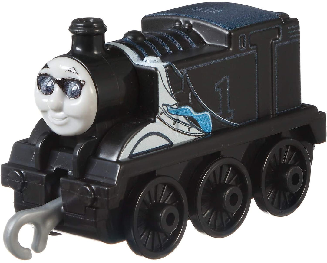 Thomas and Friends GFF08 Track Master Push Along metal Edición Especial Agente Secreto Thomas Train Engine