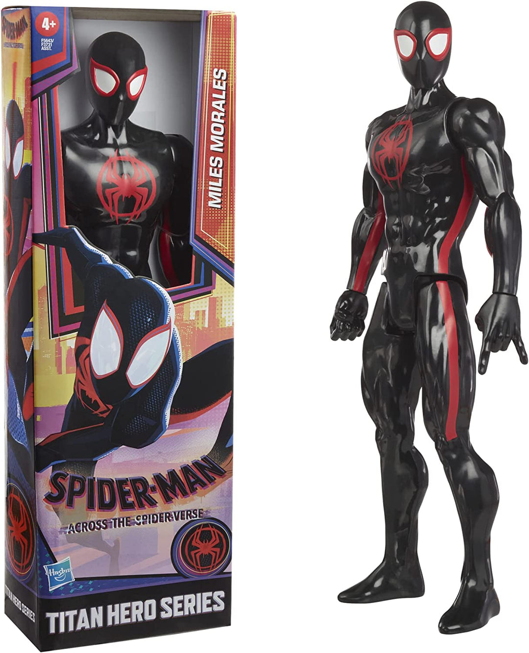 Hasbro Marvel Spider-Man Miles Morales Spielzeug, 30 cm großer Spider-Man: Across the S
