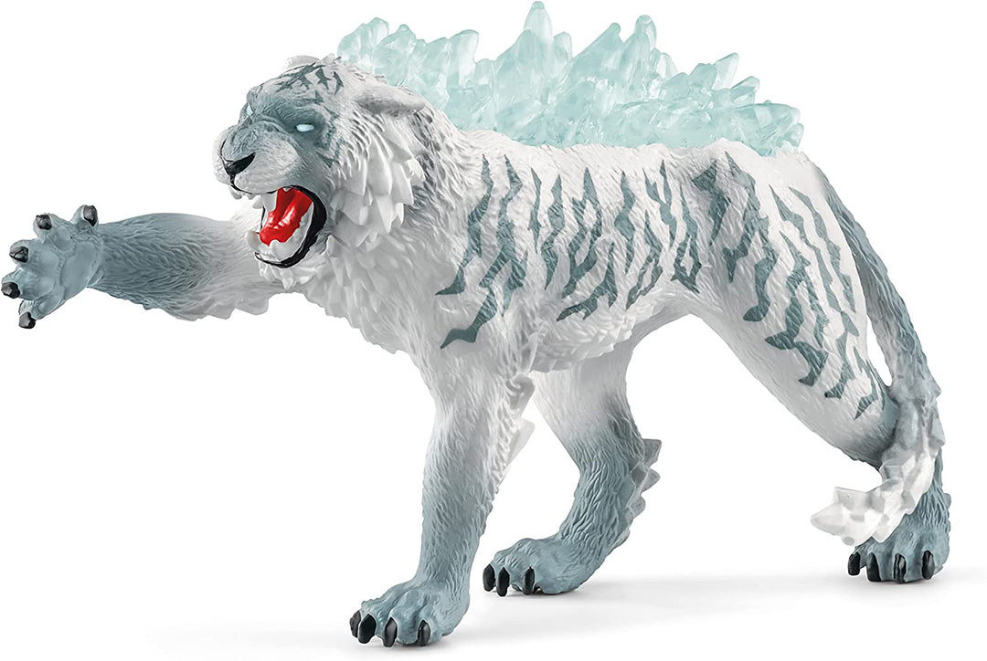 SCHLEICH 70147 Eldrador Creatures Ice Tiger Figurine, Multicolored