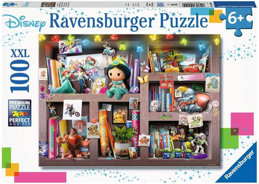 Ravensburger Disney Universe Multi-Character 100-teiliges Puzzle für Kinder Ag
