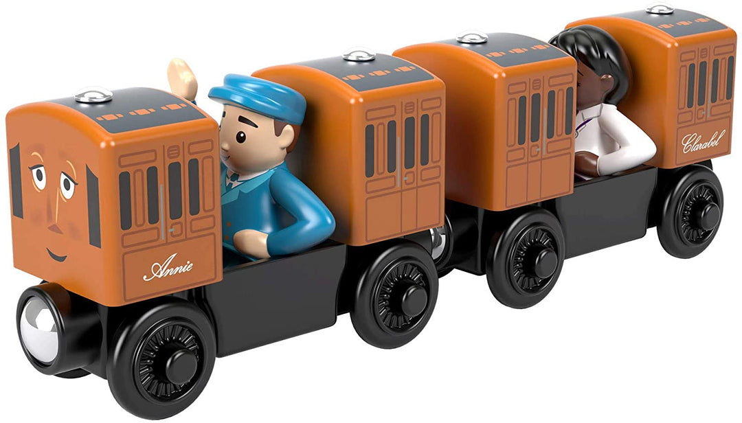 Thomas &amp; Friends 900 GGH17 EA Holz Annie &amp; Clarabel, Mehrfarbig