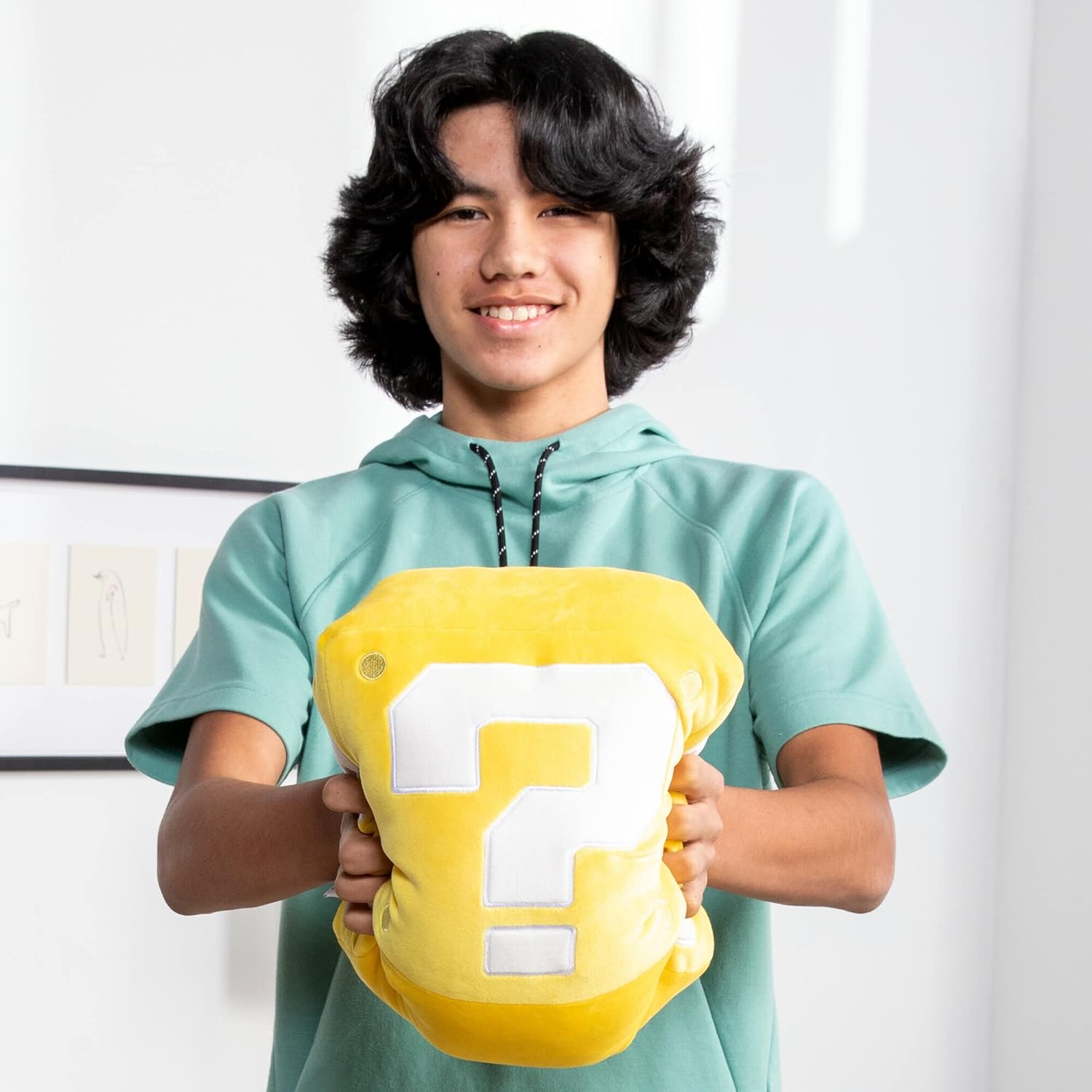 Super Mario - Question Block Mega Plush by Club Mocchi Mocchi 6