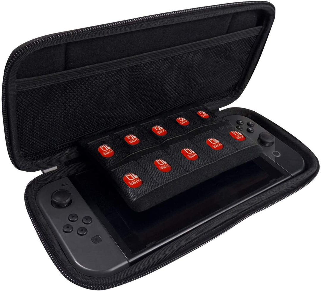 Custodia rigida balistica con licenza Hori Nintendo per Nintendo Switch