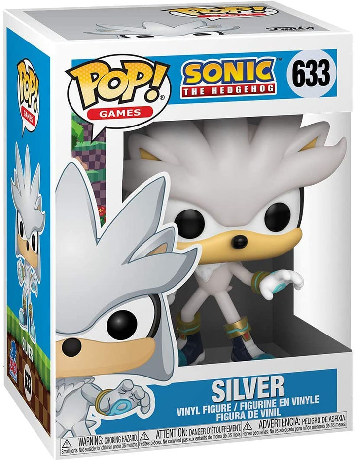Sonic The Hedgehog Silver Funko 51965 Pop! Vinilo n. ° 633