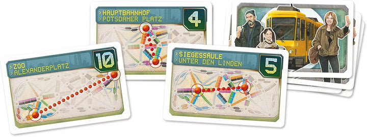 Days of Wonder | Ticket To Ride Berlin | Board Game | Ages 8+ | 2-4 Players
