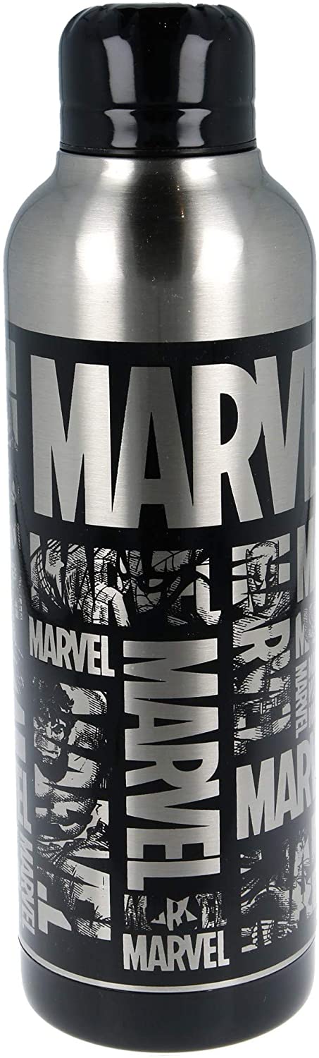 Stor Young Adult Insulated Stainless Steel Bottle 515 Ml Marvel