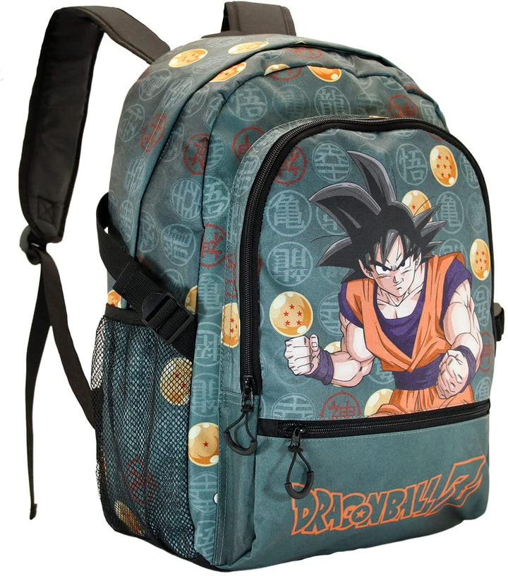 Dragon Ball Strength-Fan HS Kampfrucksack, Grün