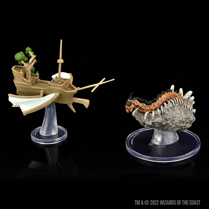 Asteroid Encounters – Schiffsmaßstab: D&amp;D Icons of the Realms Miniaturen