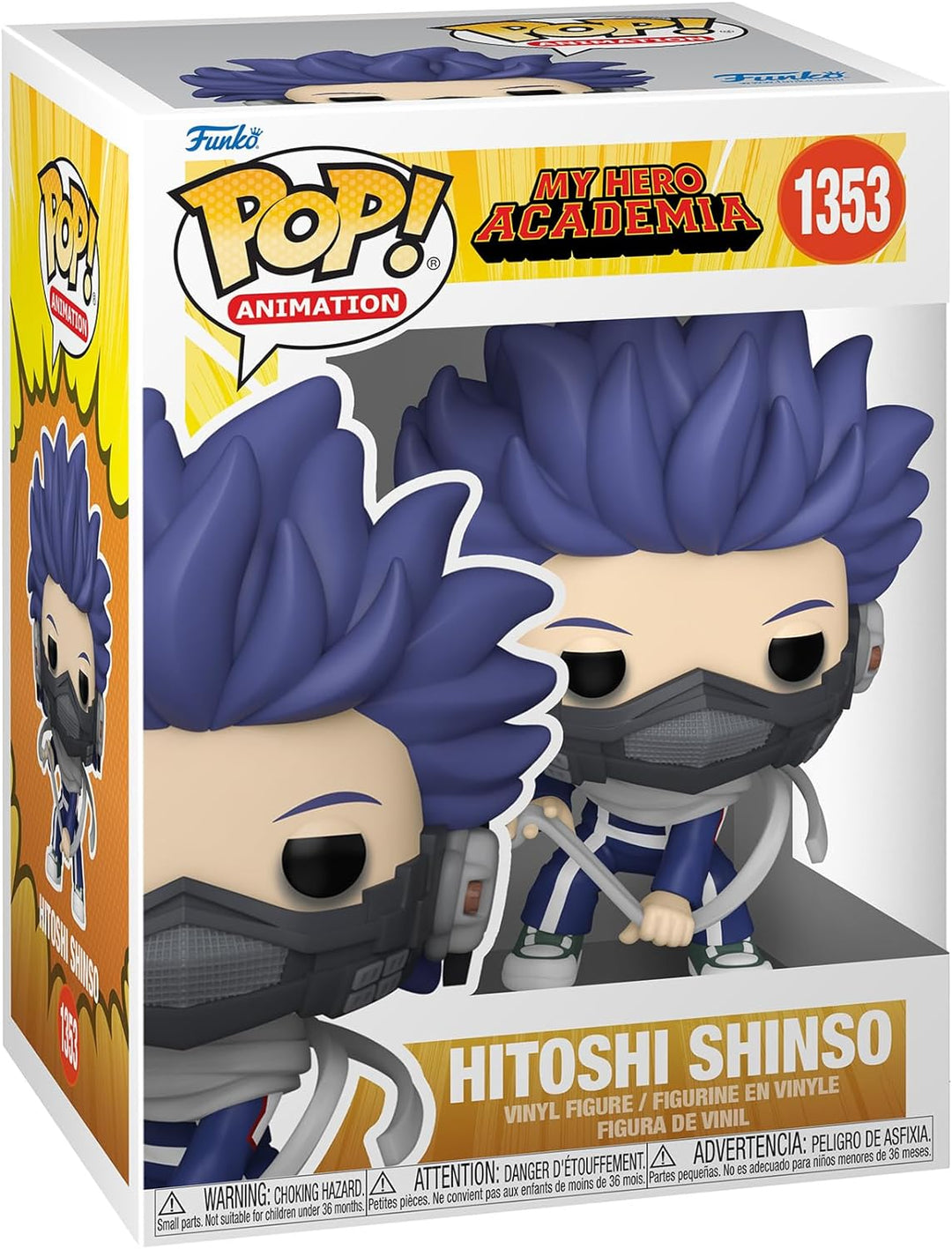 Funko POP! Animation: MHA – Hitoshi Shinso – 1/6 Quote für seltene Chase-Variante – M