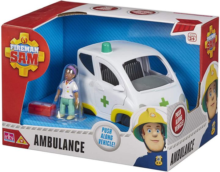 Vehículo de ambulancia de Sam el bombero