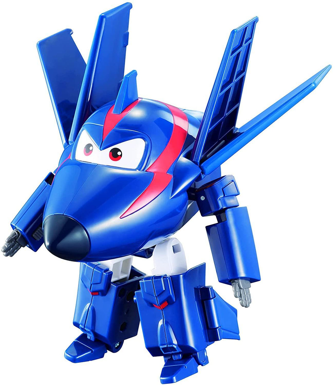 Super Wings Transforming Vehicle Series 2 Agent Chace Plane Bot 5 In - Yachew