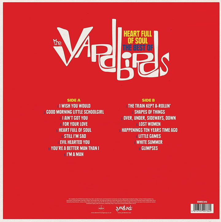 The Yardbirds: Heart Full Of Soul – The Best Of [VINYL]