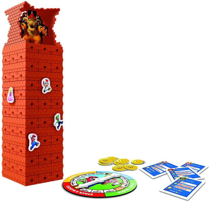 Jeu Jenga Super Mario Edition, jeu de tour d&#39;empilement de blocs