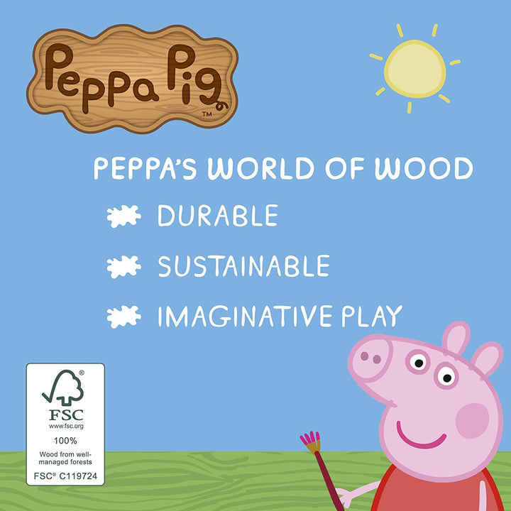Peppa Pig 07211 Aereo in legno