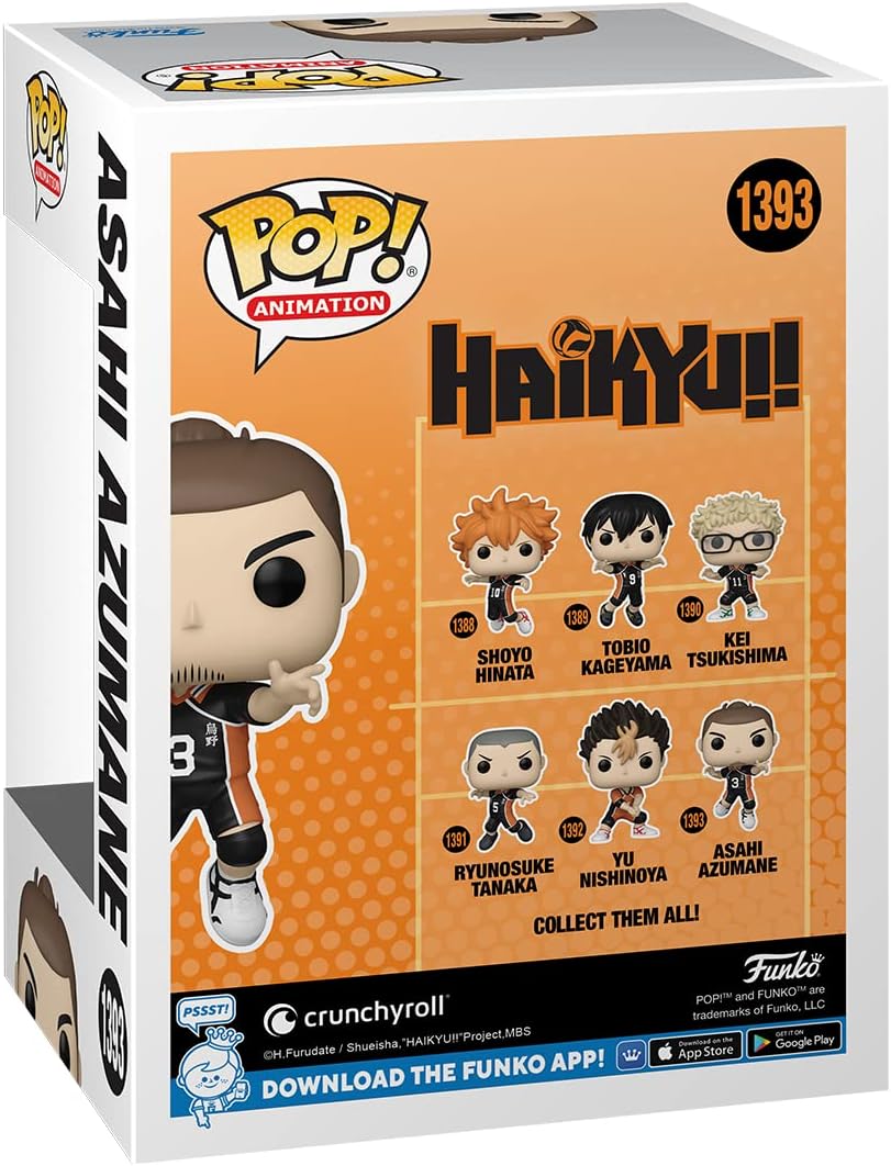 Funko Pop! Animation Haikyu! - Asahi Azumane Vinyl Figure #1393 3