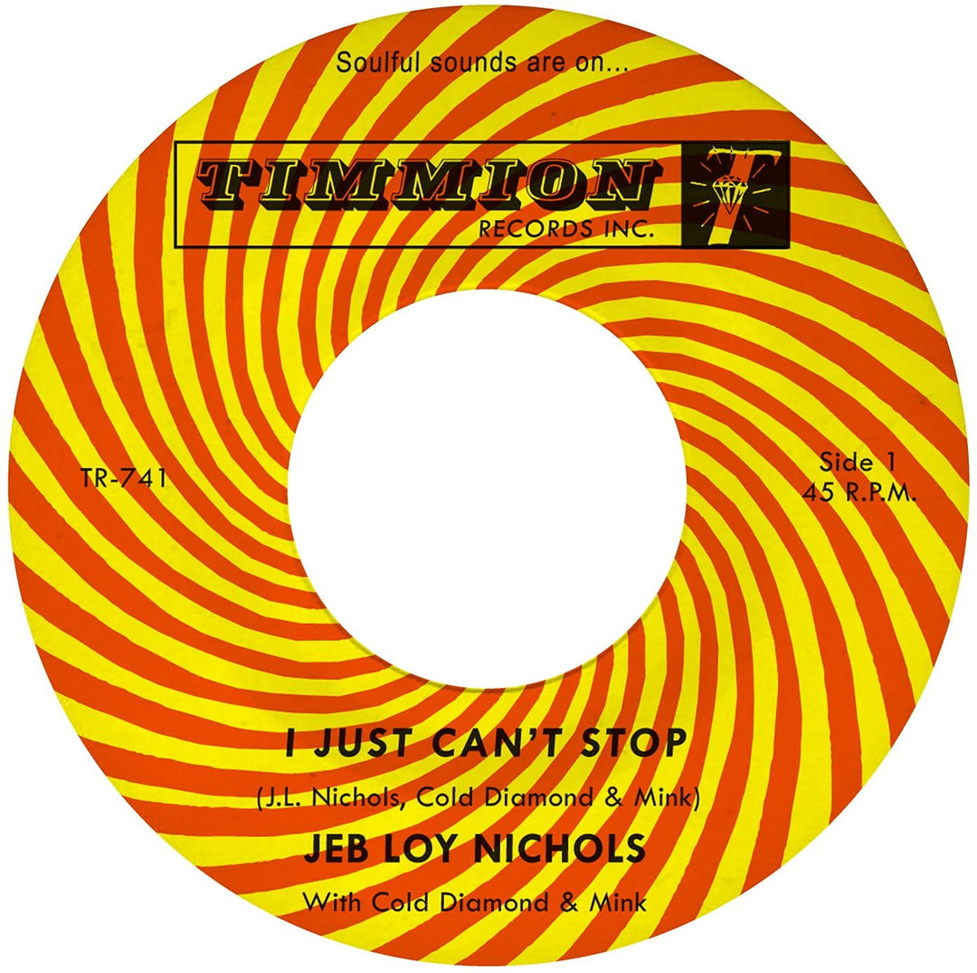 Jeb Loy Nichols - I Just Can't Stop [7" VINYL]