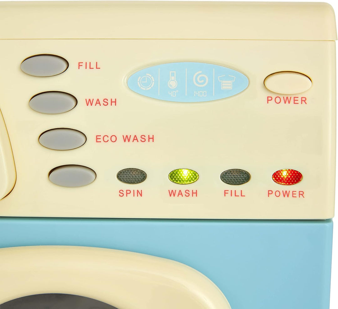 Casdon 47650 Elektronische Waschmaschine, realistische Spielzeugwaschmaschine für Kinder ab 3 Jahren