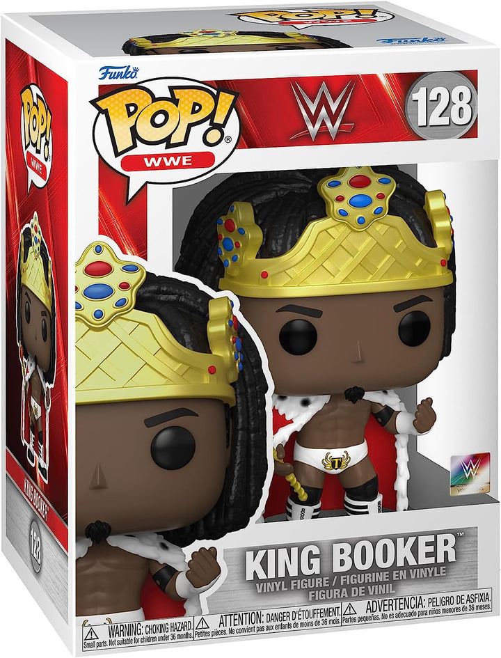 WWE: King Booker T Funko 67397 Pop! Vinyl #128