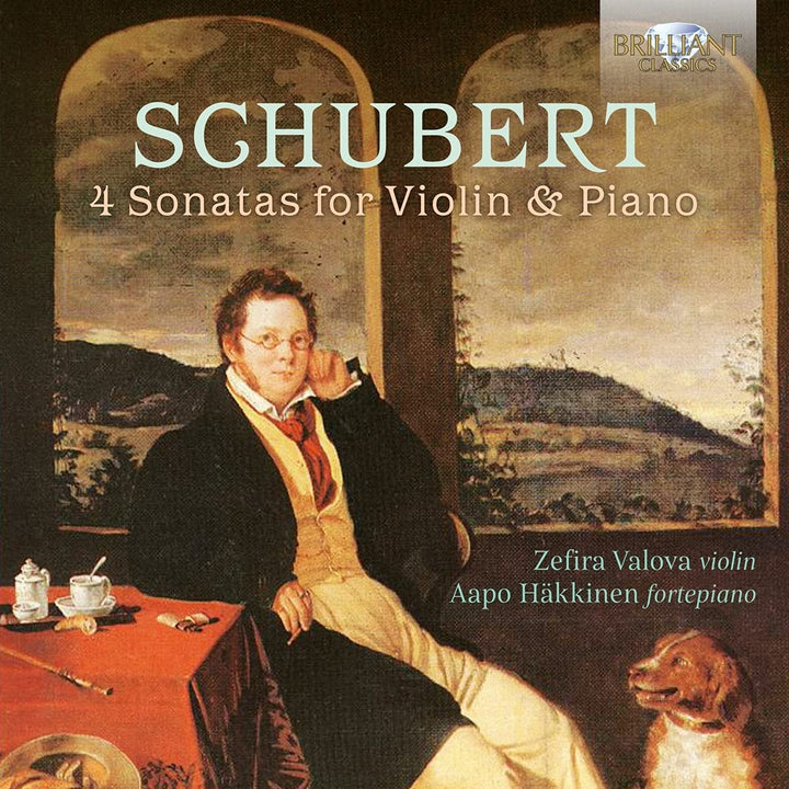 Zefira Valova - Schubert, 4 Sonatas for Violin & Piano [Audio CD]