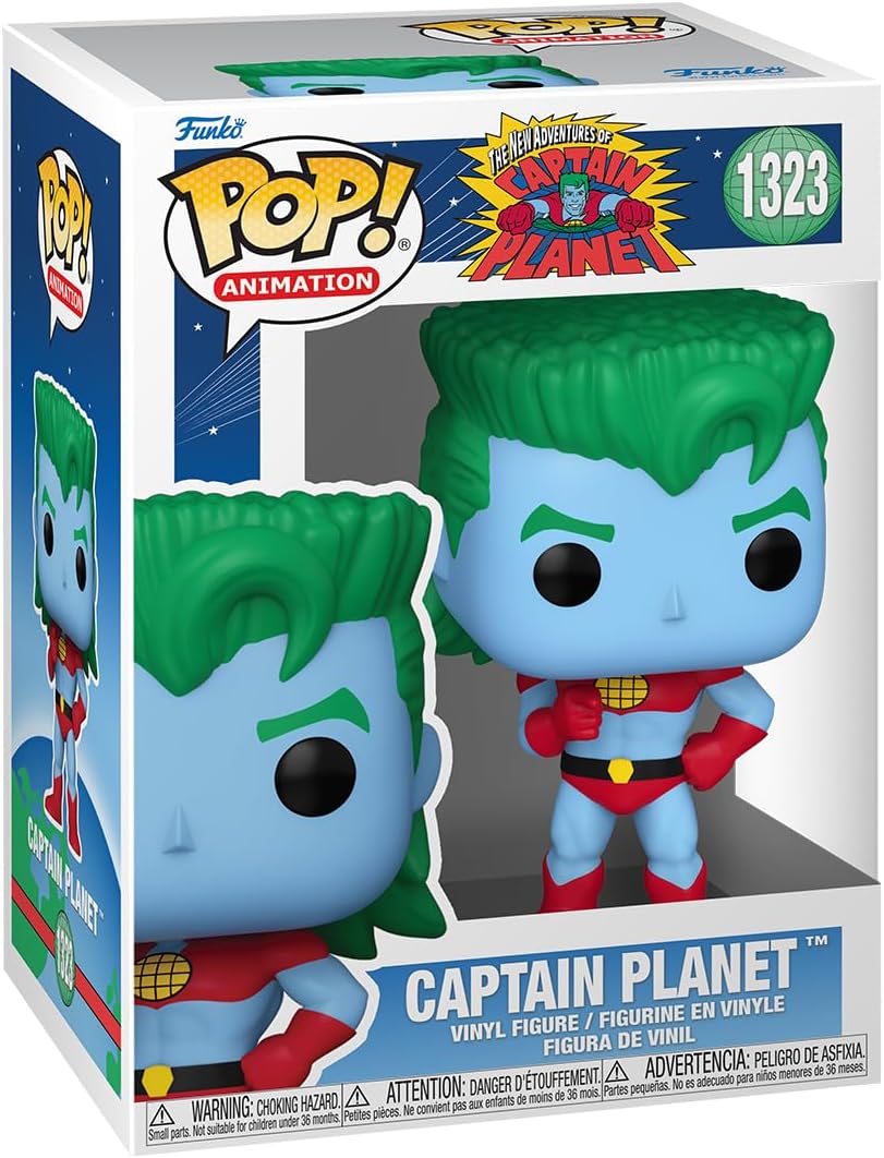 Animation: Captain Planet und die Planeteers – Captain Planet Funko 72555 Pop! Vinyl Nr. 1323