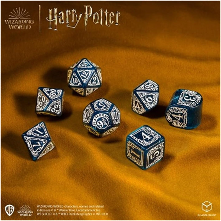 Harry Potter Ravenclaw Modern Dice - Blue