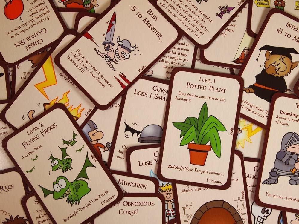 Steve Jackson-Spiele | Munchkin: Deluxe | Brettspiel | Ab 14 Jahren | 1-4 Spieler | 3