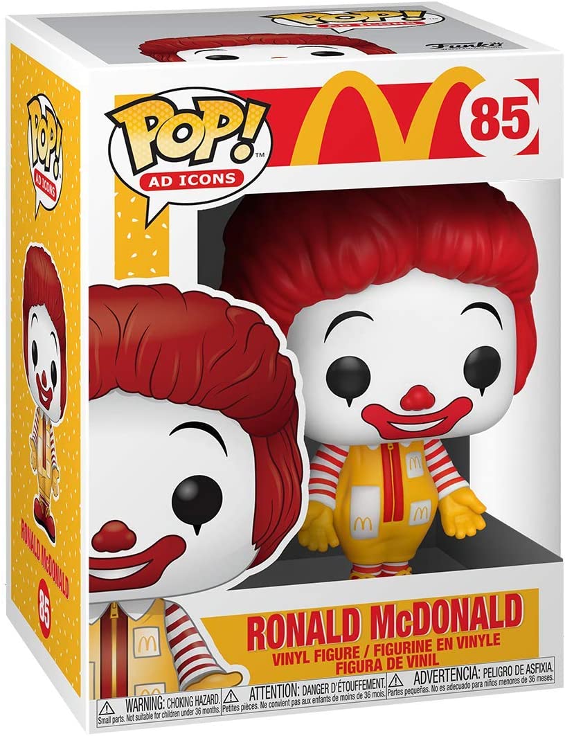 McDonalds Ronald McDonald Funko 45722 Pop! Vinyl Nr. 85