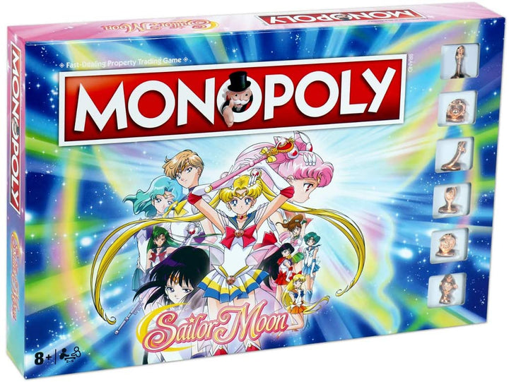 Winning Moves Sailor Moon Monopoly Board Game