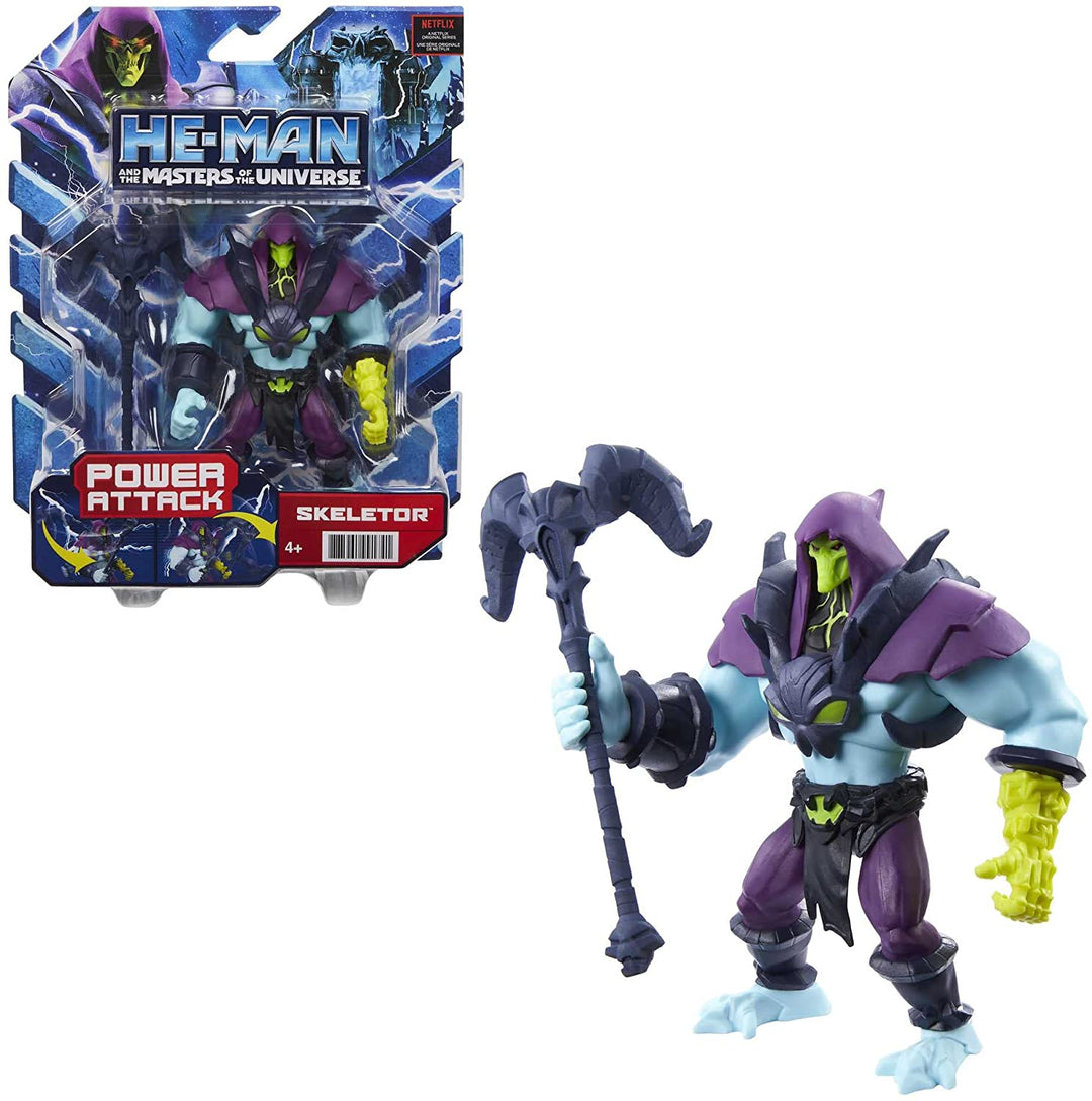 ?He-Man und The Masters of the Universe Skeletor-Actionfiguren basierend auf Animate