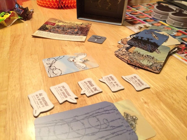 Cool Mini Or Not CMNGRZ0001 Das grizzled Kartenspiel