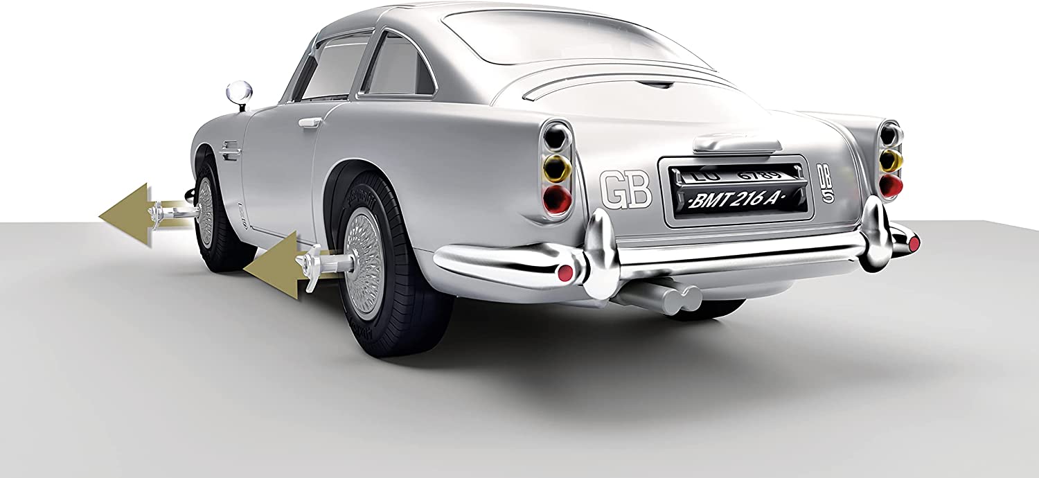 PLAYMOBIL James Bond Aston Martin DB5 – Goldfinger Edition (70578) – Action-Fahrzeug-Spielset