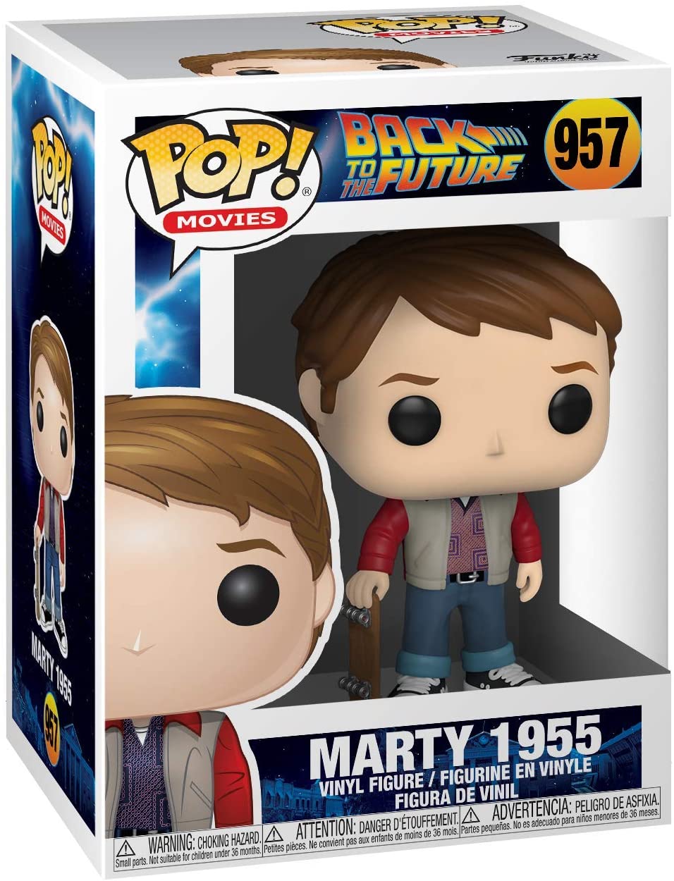 Terug naar de toekomst Marty 1955 Funko 46913 Pop! Vinyl #957