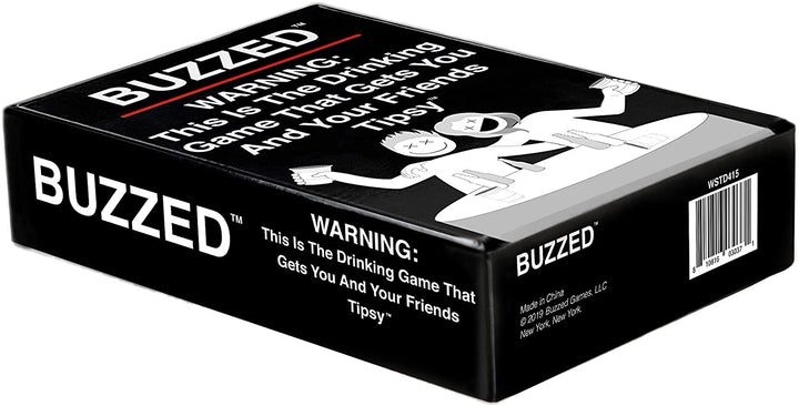 Buzzed – Das urkomische Partyspiel, das Sie und Ihre Freunde mit Flüssigkeit versorgt!