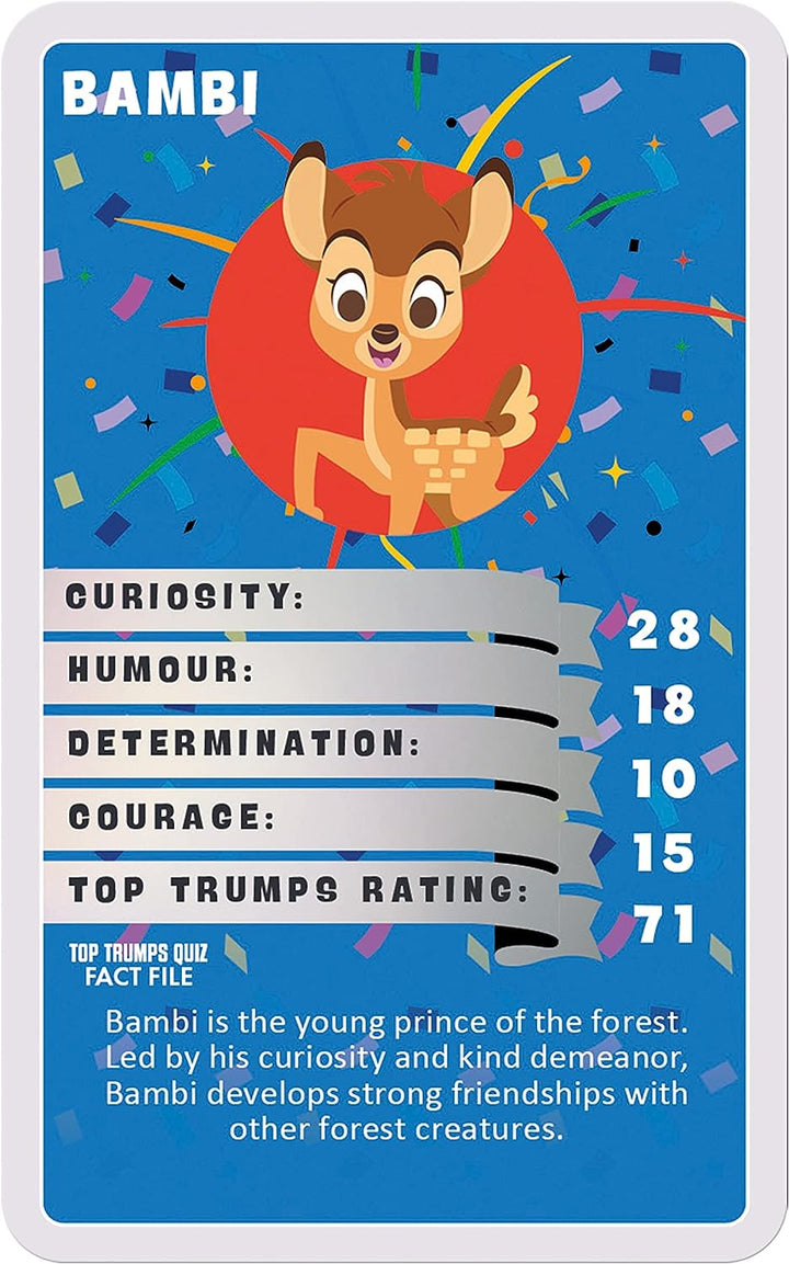 Top Trumps Disney's 100 Specials Kartenspiel, feiern und spielen Sie mit 30 Ihrer Freunde