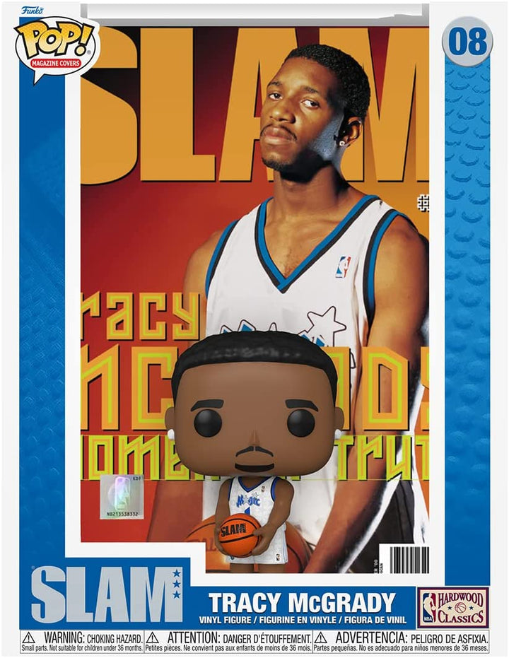 NBA-Cover: SLAM – Tracy McGrady Funko 64004 Pop! Vinyl Nr. 08