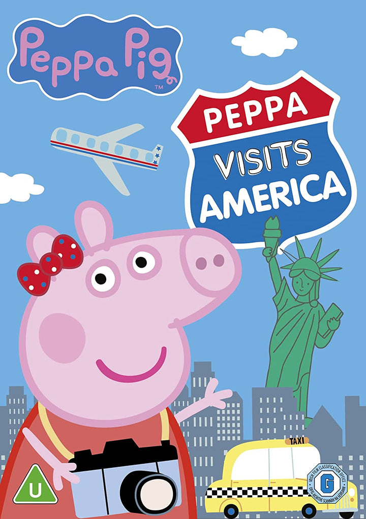 Peppa Pig – Peppa besucht Amerika [2021] [DVD]