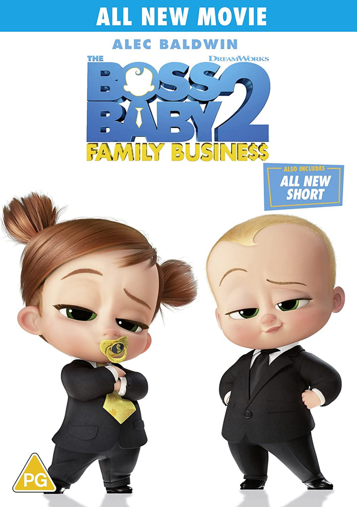 The Boss Baby 2: Family Business [2021] - Family/Comedy [DVD]