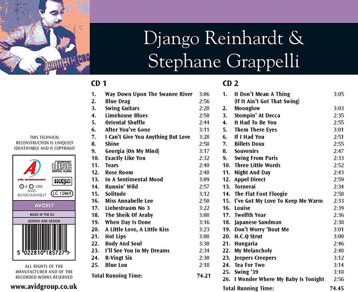 Die Essential Collection – Django Reinhardt &amp; Stephane Grapelli – [Audio-CD]