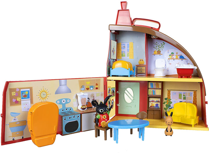 Bing 3583 House Playset, Flop Figures, from CBeebies TV Show. Tough, Colourful, Well-Made Role-Play Toy
