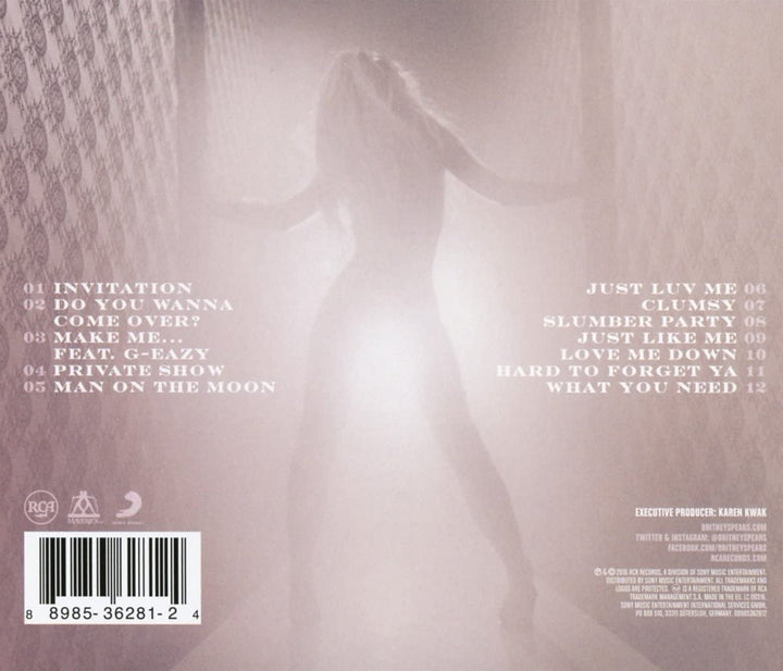 Britney Spears - Glory [Audio CD]