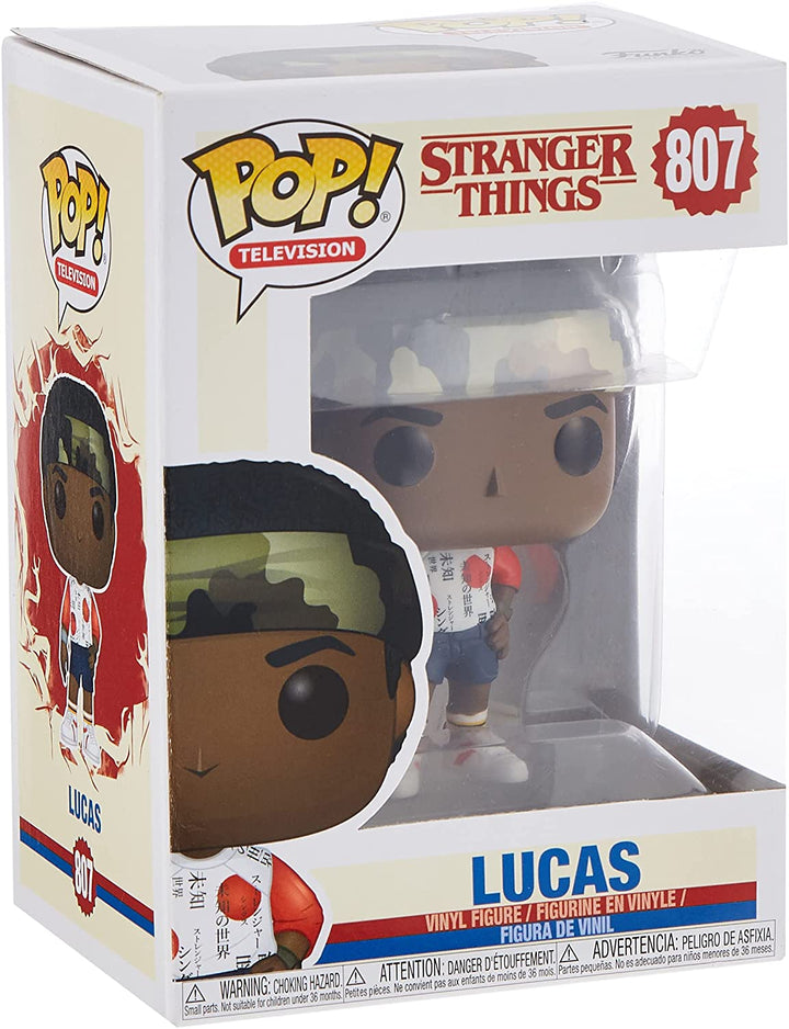 Stranger Things Lucas Funko 38530 Pop! VInyl #807