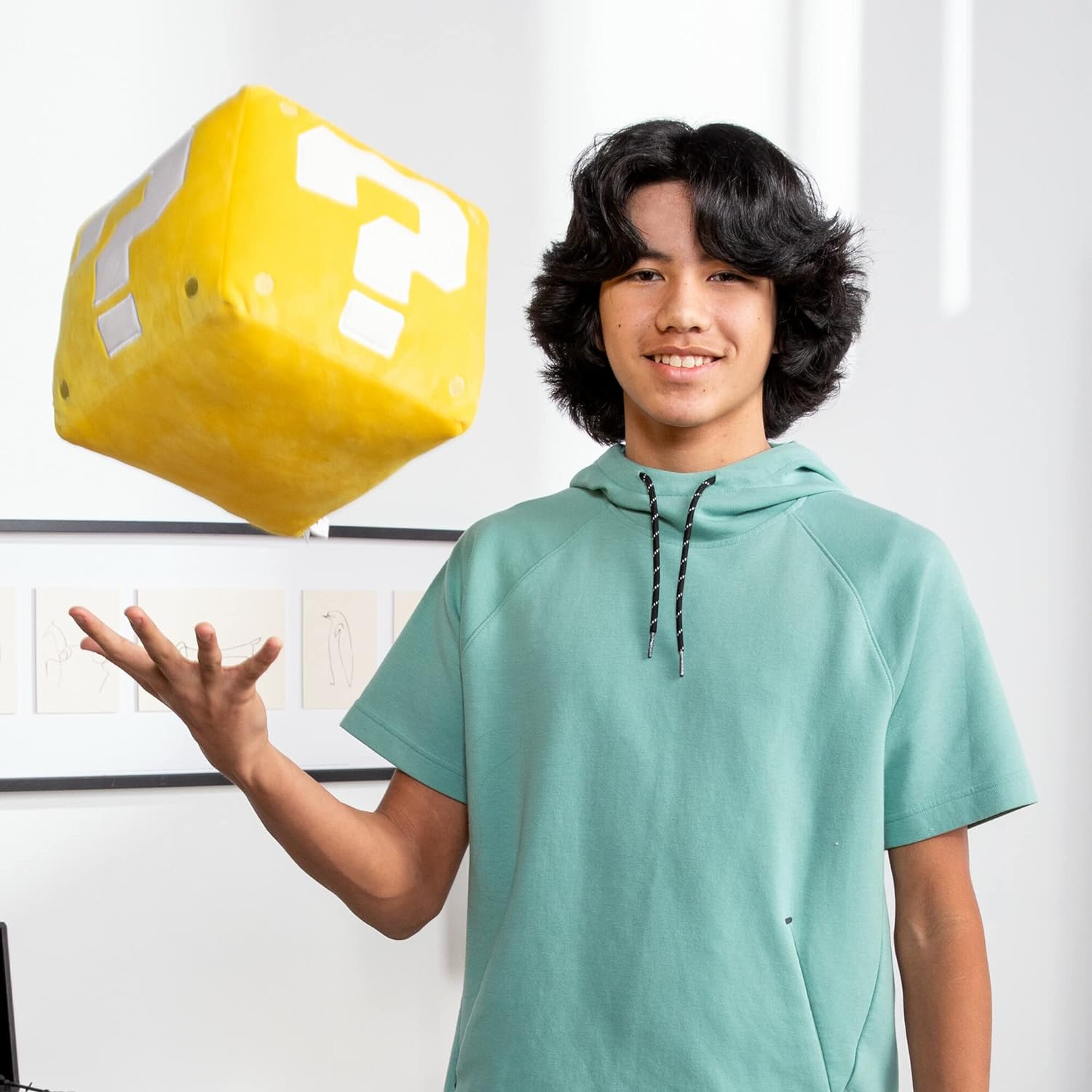 Super Mario - Question Block Mega Plush by Club Mocchi Mocchi 5