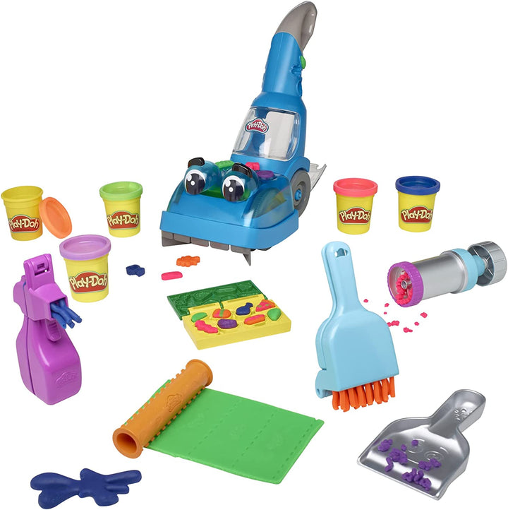 Play-Doh Zoom Zoom Staubsauger- und Reinigungsspielzeug mit 5 Farben