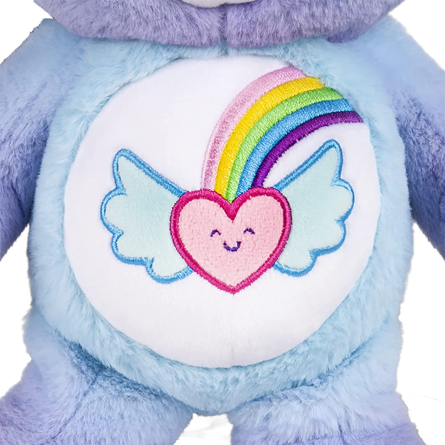 Care Bears Dream Bright Bear 35cm Plush Toy - Optimistic Character with Heartwings Badge 5
