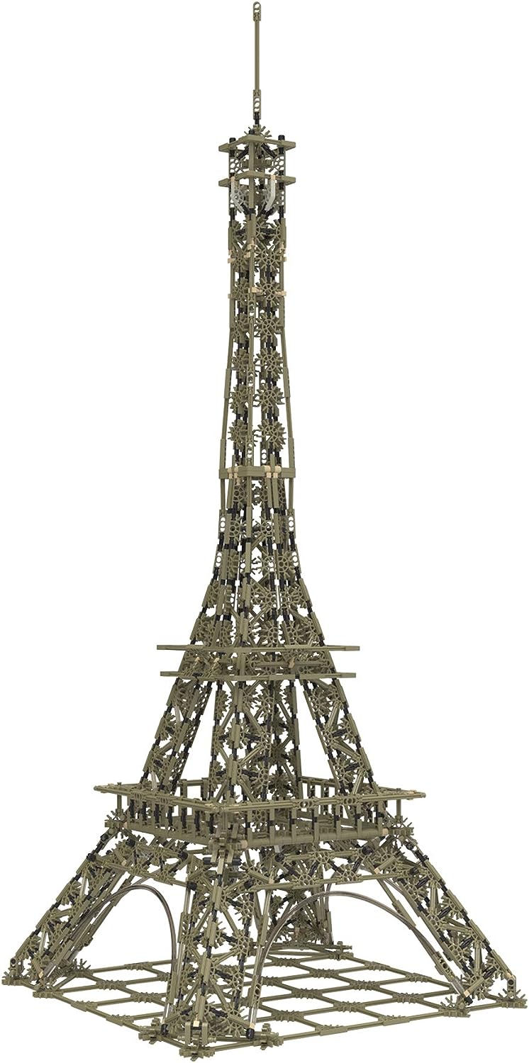 K'NEX 15238 Architektur-Eiffelturm-Bauset, Lernspielzeug für Kinder, 1