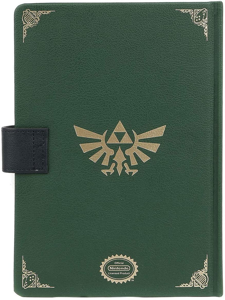 Pyramid International A5-Notizbuch „The Legend Of Zelda“, Grün